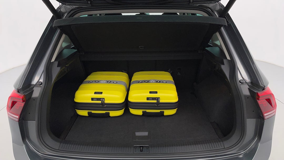 Boot Inside View with Luggage