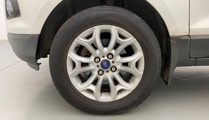 2016 Ford Ecosport TITANIUM+ 1.5L DIESEL, Diesel, Manual, 1,19,063 km, Left Front Wheel