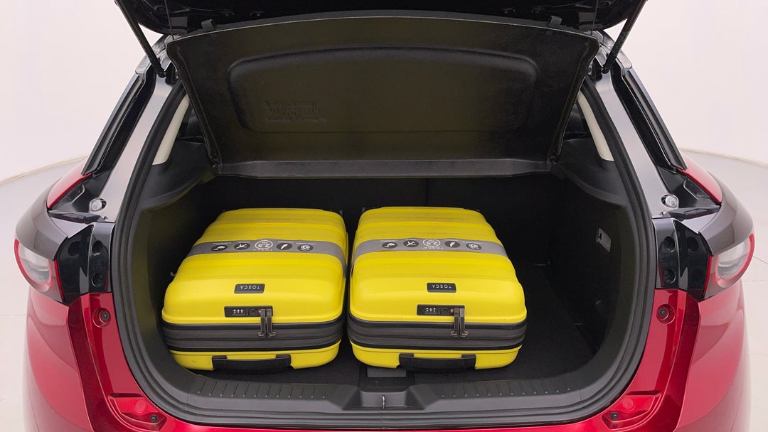 Boot Inside View with Luggage