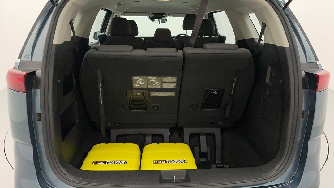 Boot Inside View with Luggage