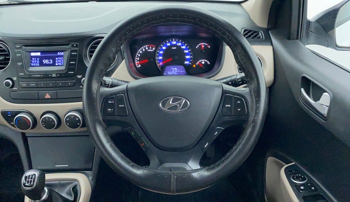 2016 Hyundai Xcent SX 1.2, Petrol, Manual, 26,154 km, Steering Wheel Close Up