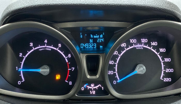 2014 Ford Ecosport 1.5 TITANIUM TI VCT AT, Petrol, Automatic, 49,396 km, Odometer Image