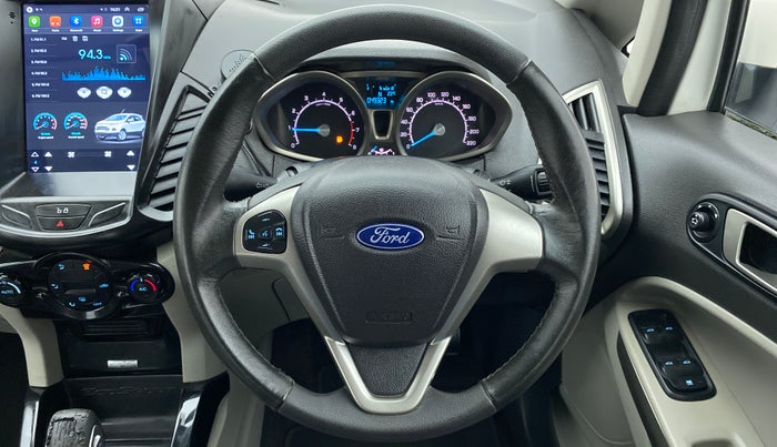 2014 Ford Ecosport 1.5 TITANIUM TI VCT AT, Petrol, Automatic, 49,396 km, Steering Wheel Close Up