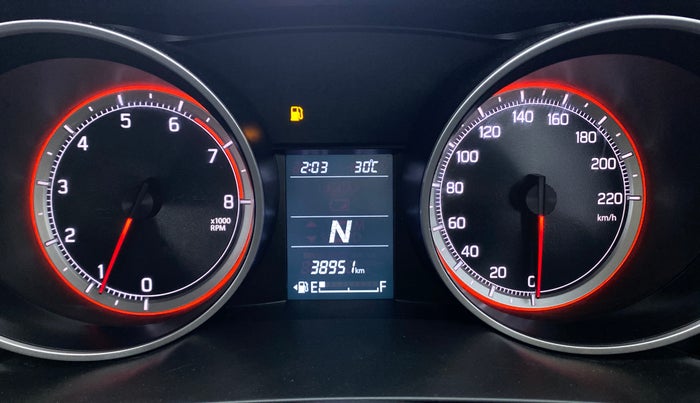 2018 Maruti Swift ZXI (AMT), Petrol, Automatic, 39,183 km, Odometer Image