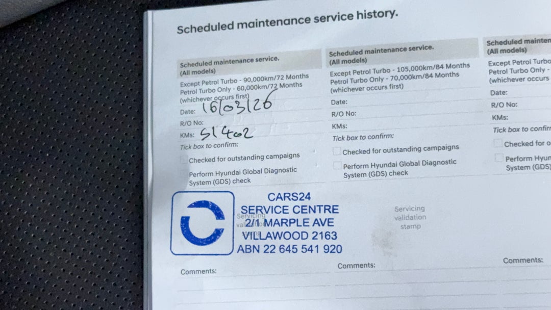 2020 Hyundai Tucson Active X (FWD), Automatic, 51402 km, Service History