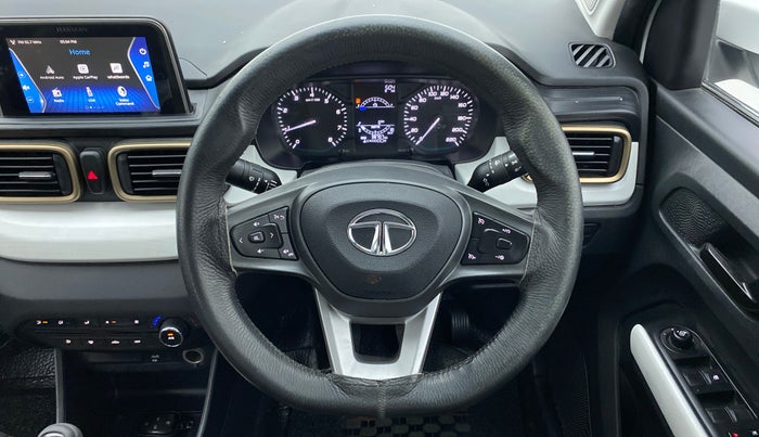 2022 Tata PUNCH ACCOMPLISHED DAZZLE PACK MT, Petrol, Manual, 38,707 km, Steering Wheel Close Up