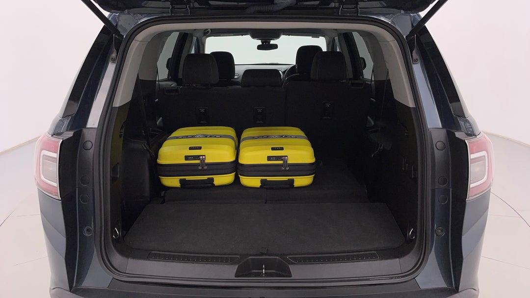 Boot Inside View with Luggage