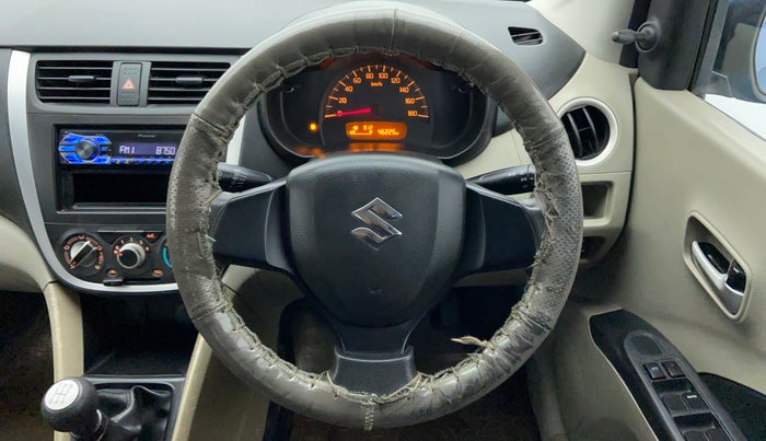 2014 Maruti Celerio VXI d, Petrol, Manual, 46,572 km, Steering Wheel Close Up