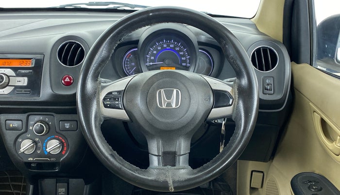 2015 Honda Brio S MT, Petrol, Manual, 41,250 km, Steering Wheel Close Up