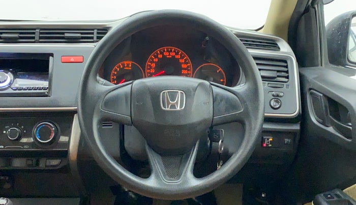2015 Honda City 1.5 E MT PETROL, CNG, Manual, 46,863 km, Steering Wheel Close Up
