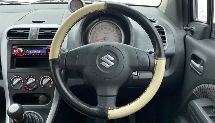 2014 Maruti Ritz VXI, Petrol, Manual, 42,657 km, Steering Wheel Close Up
