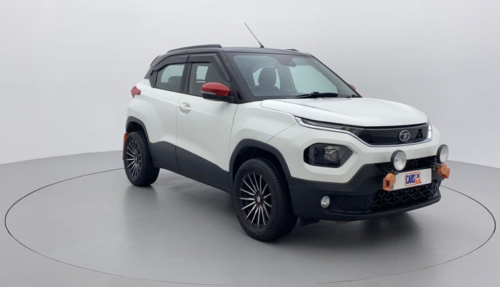 2021 Tata PUNCH CREATIVE  AMT, Petrol, Automatic, 9,722 km, Right Front Diagonal