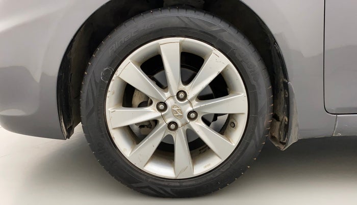 2012 Hyundai Verna FLUIDIC 1.6 VTVT SX, Petrol, Manual, 96,052 km, Left Front Wheel