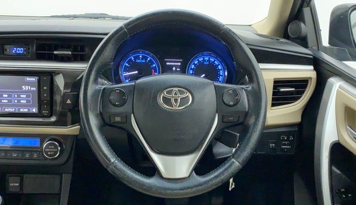 2016 Toyota Corolla Altis G AT, Petrol, Automatic, 90,886 km, Steering Wheel Close Up
