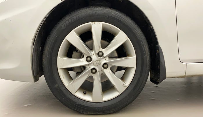 2012 Hyundai Verna FLUIDIC 1.6 VTVT SX, Petrol, Manual, 75,195 km, Left Front Wheel