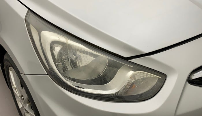 2012 Hyundai Verna FLUIDIC 1.6 VTVT SX, Petrol, Manual, 75,195 km, Right headlight - Faded