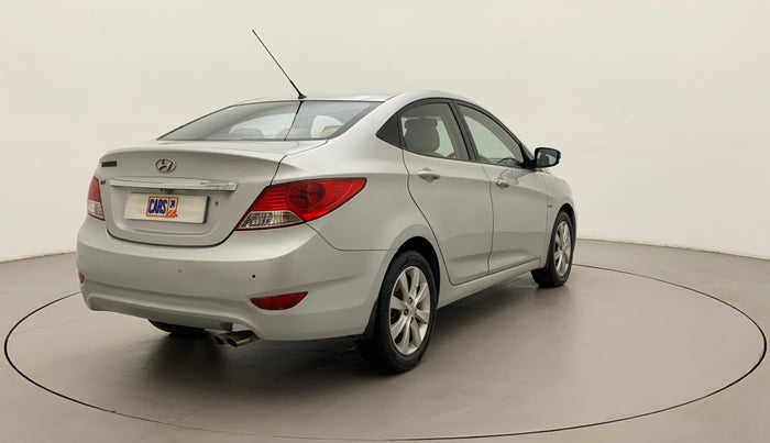 2012 Hyundai Verna FLUIDIC 1.6 VTVT SX, Petrol, Manual, 75,195 km, Right Back Diagonal