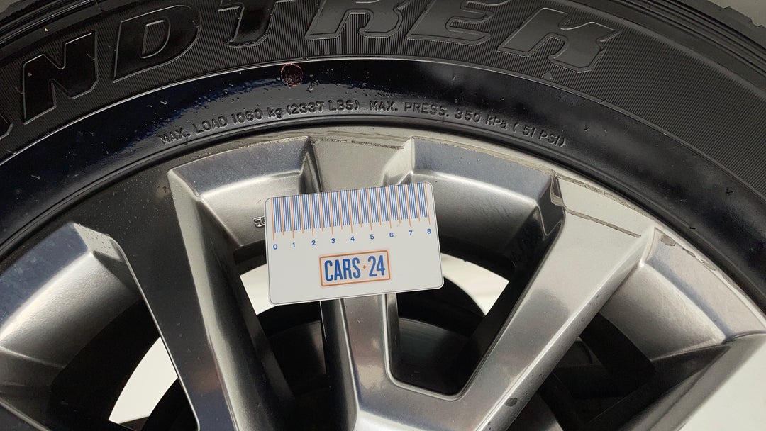 Wheels Rim Rear LHS Gutter Rash