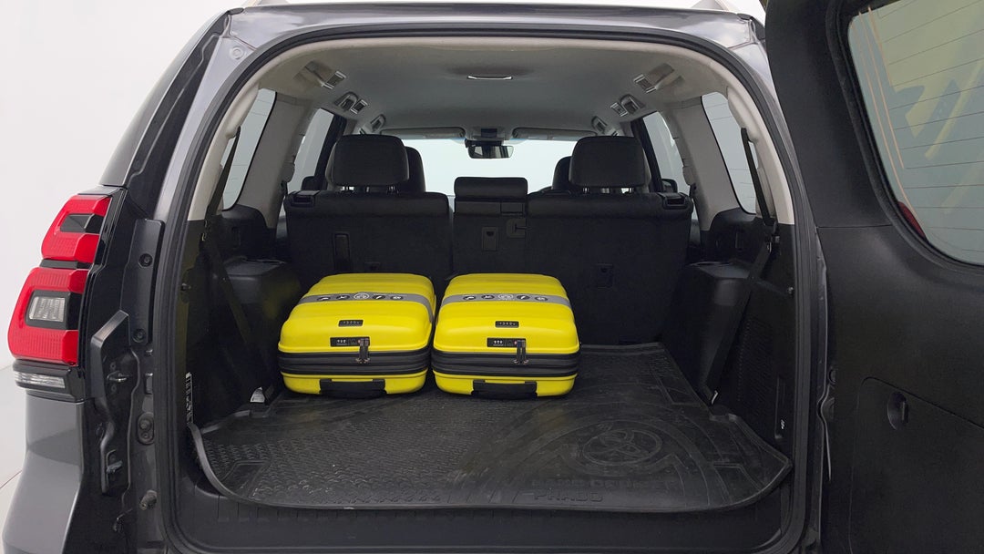 Boot Inside View with Luggage