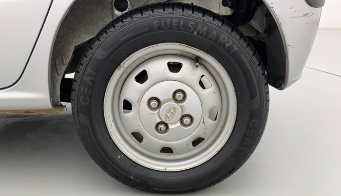 2011 Hyundai Santro Xing GL PLUS, Petrol, Manual, 45,594 km, Left Rear Wheel