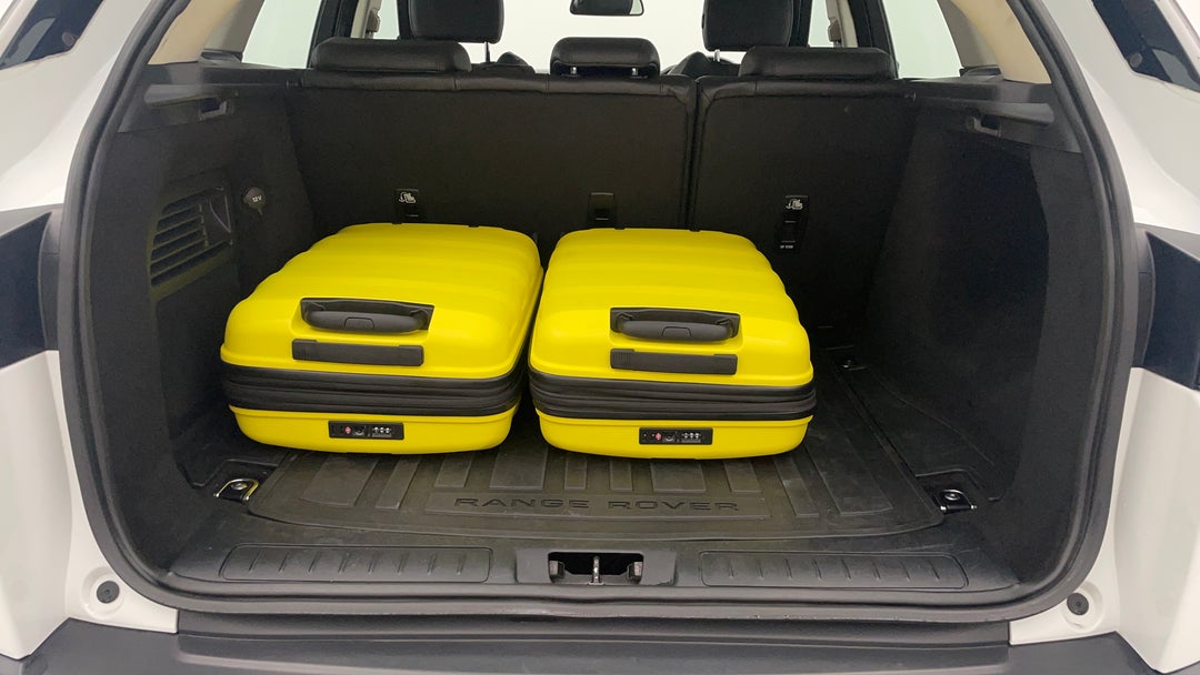 Boot Inside View with Luggage