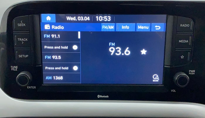 2019 Hyundai GRAND I10 NIOS SPORTZ 1.2 KAPPA VTVT, Petrol, Manual, 56,430 km, Infotainment System