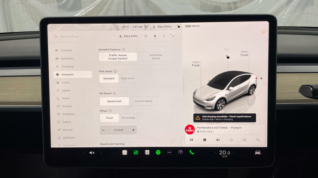 2023 Tesla Model Y Rear-wheel Drive, Automatic, 22321 km, Cruise Control