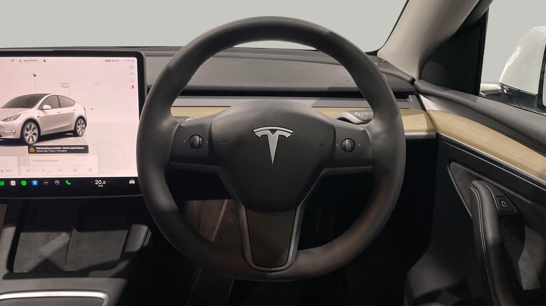 2023 Tesla Model Y Rear-wheel Drive, Automatic, 22321 km, Steering Wheel Close-up