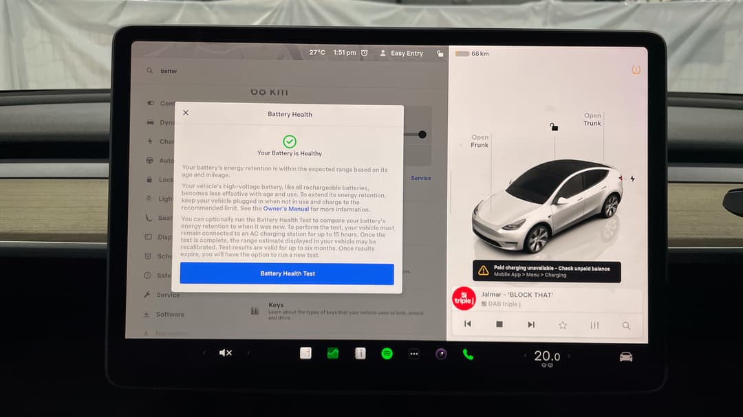 2023 Tesla Model Y Rear-wheel Drive, Automatic, 22321 km, Car Battery Health