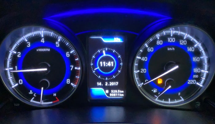 2017 Maruti Baleno RS 1.0 PETROL, Petrol, Manual, 90,811 km, Odometer Image