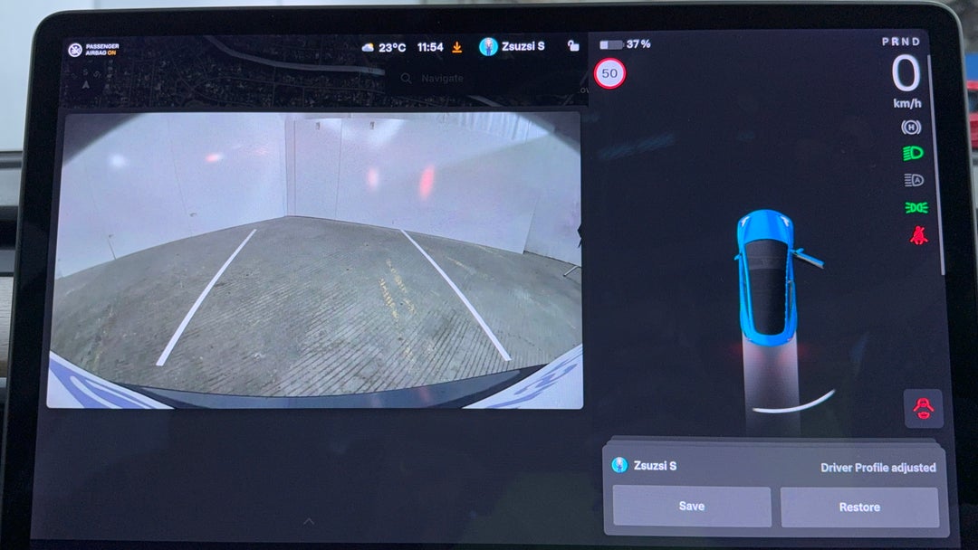 2021 Tesla Model 3 Standard Range Plus RWD, Automatic, 50651 km, Parking Camera