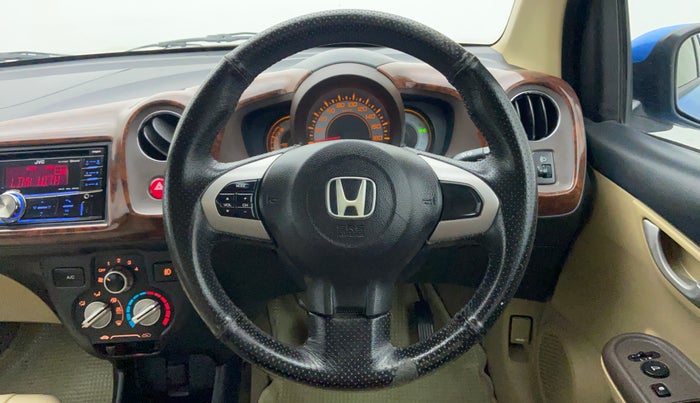 2012 Honda Brio 1.2 V MT I VTEC, Petrol, Manual, 24,171 km, Steering Wheel Close Up