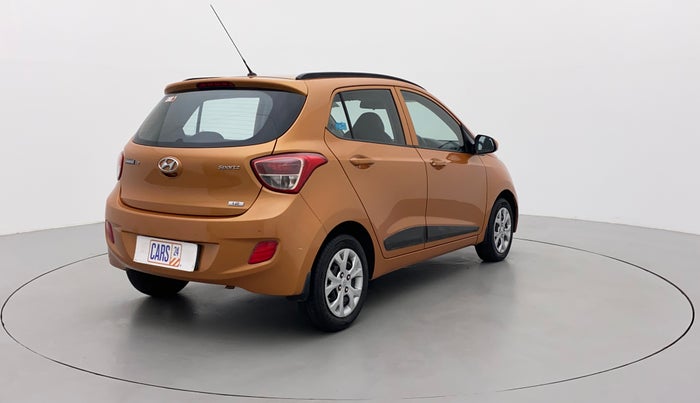 2015 Hyundai Grand i10 SPORTZ 1.2 KAPPA VTVT, Petrol, Manual, 71,963 km, Right Back Diagonal