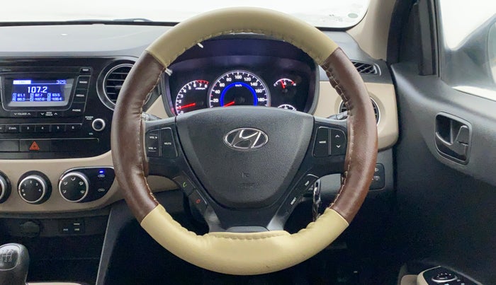 2018 Hyundai Grand i10 MAGNA 1.2 VTVT, Petrol, Manual, 5,505 km, Steering Wheel Close Up