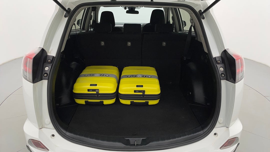 Boot Inside View with Luggage