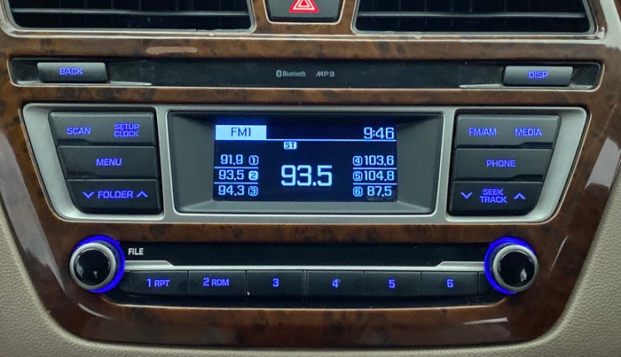 2016 Hyundai Elite i20 MAGNA 1.2, Petrol, Manual, 66,869 km, Infotainment System