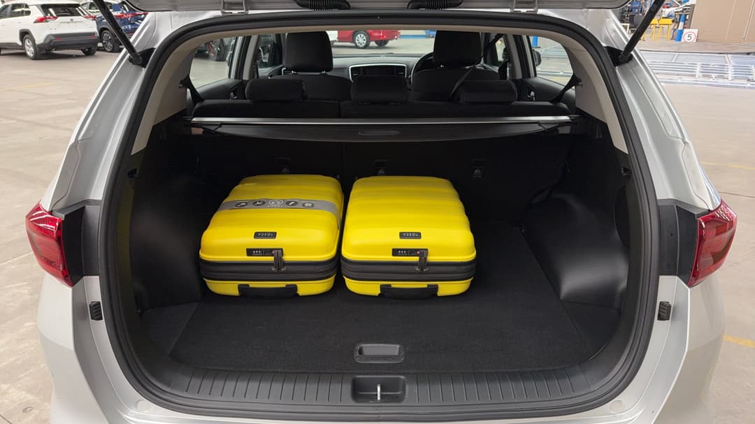 2020 Kia Sportage S (FWD), Automatic, 38224 km, Boot Inside View with Luggage