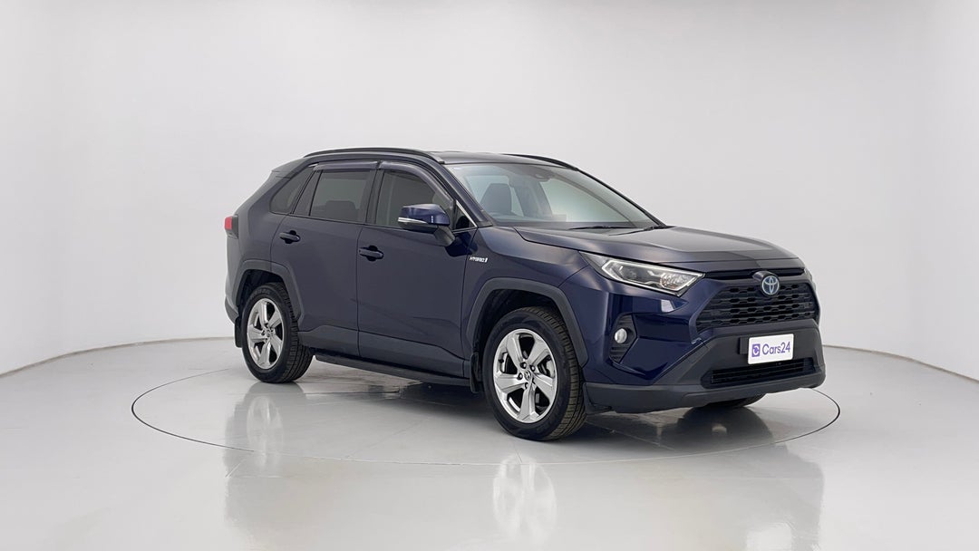2019 Toyota RAV4 Gxl (AWD) Hybrid, Automatic, 86212 km, Right Front Diagonal (45- Degree) View