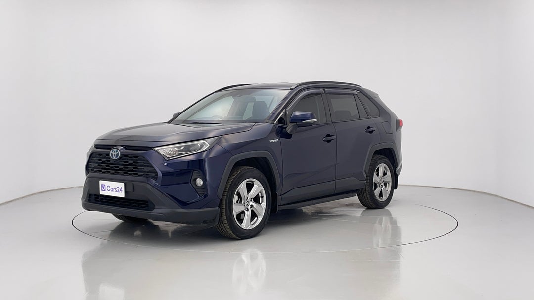 2019 Toyota RAV4 Gxl (AWD) Hybrid, Automatic, 86212 km, Left Front Diagonal (45- Degree) View