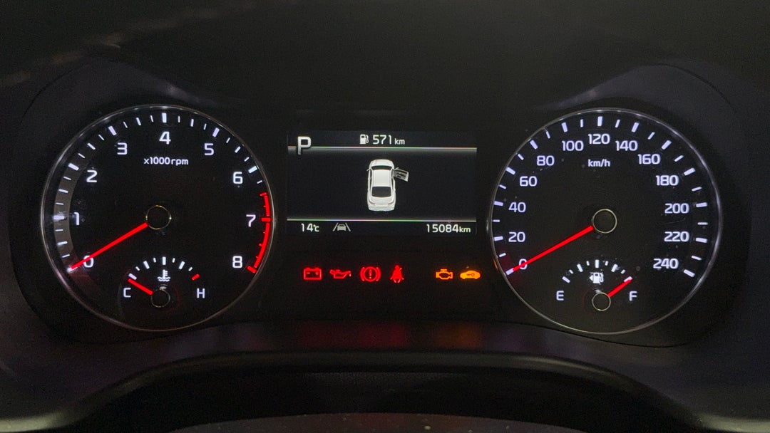 2024 Kia Cerato S, Automatic, 15084 km, Odometer View
