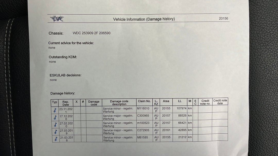 2016 Mercedes-benz GLC 250d, Automatic, 115415 km, Service History