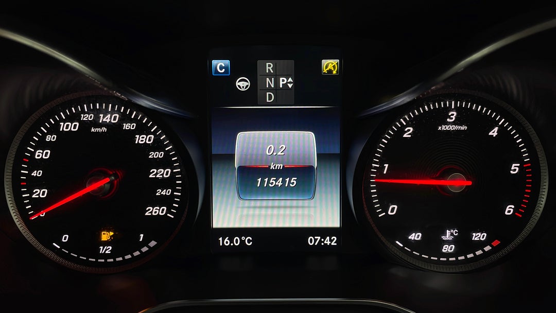 2016 Mercedes-benz GLC 250d, Automatic, 115415 km, Odometer View