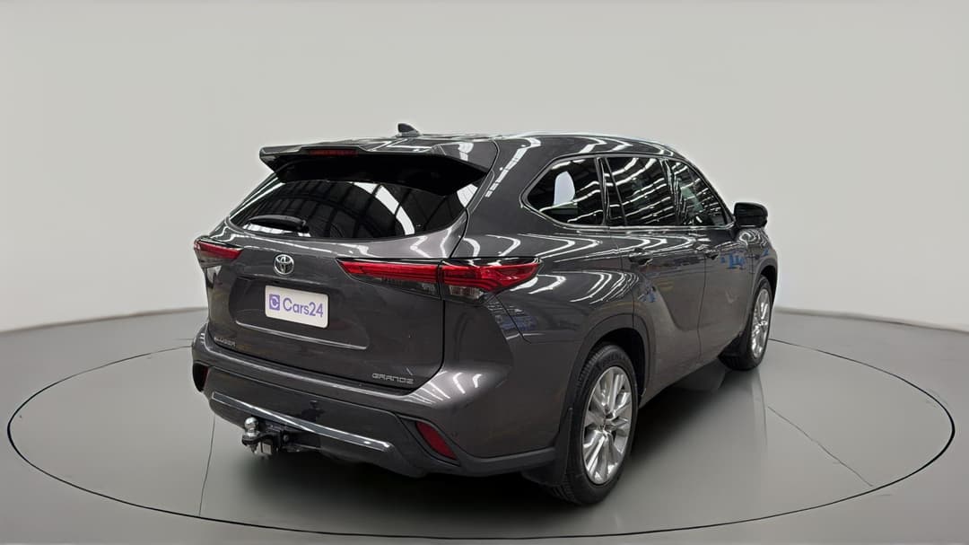 2021 Toyota Kluger Grande (4x4), Automatic, 78339 km, Right Back Diagonal (45- Degree) View