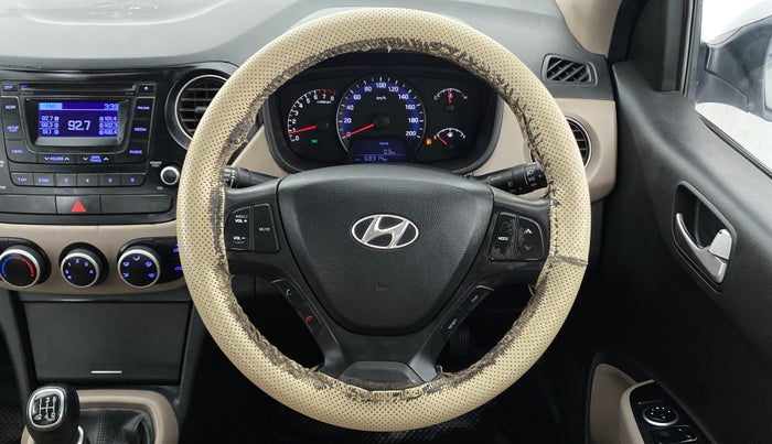 2014 Hyundai Xcent S 1.2, Petrol, Manual, 68,410 km, Steering Wheel Close Up