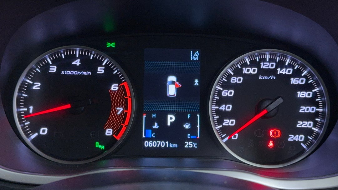 2018 Mitsubishi Eclipse Cross Exceed (2WD), Automatic, 60701 km, Odometer View