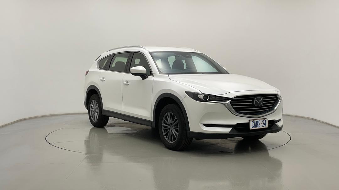 2022 Mazda CX-8 Sport (fwd), Automatic, 29992 km, Right Front Diagonal (45- Degree) View
