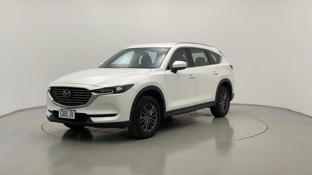 2022 Mazda CX-8 Sport (fwd), Automatic, 29992 km, Left Front Diagonal (45- Degree) View