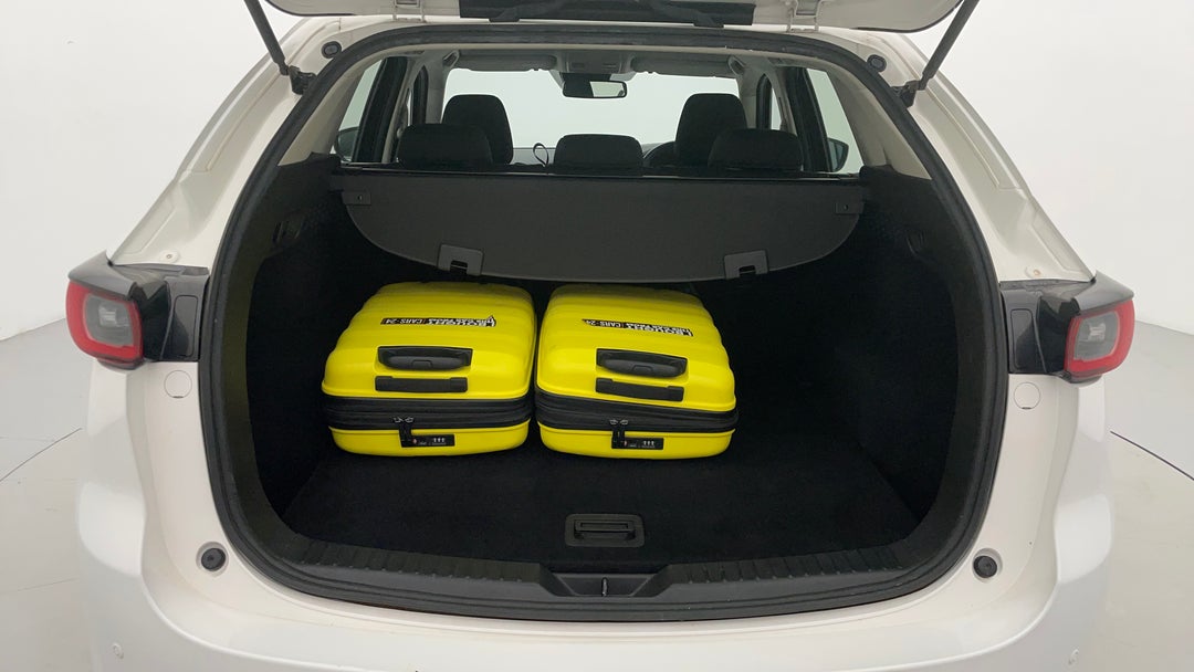 Boot Inside View with Luggage
