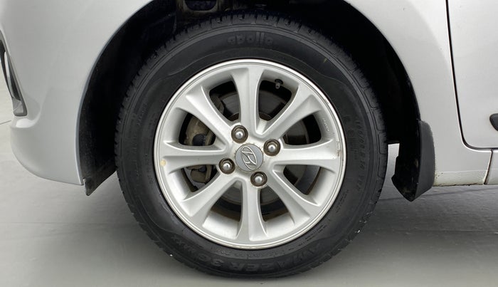 2015 Hyundai Grand i10 ASTA 1.2 AT VTVT, Petrol, Automatic, 57,941 km, Left Front Wheel