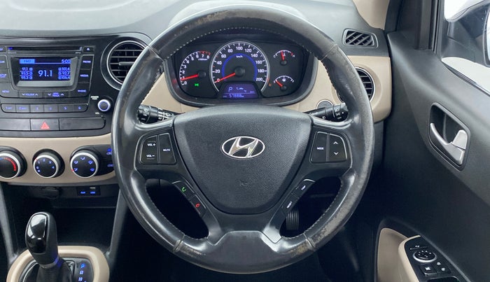 2015 Hyundai Grand i10 ASTA 1.2 AT VTVT, Petrol, Automatic, 57,941 km, Steering Wheel Close Up